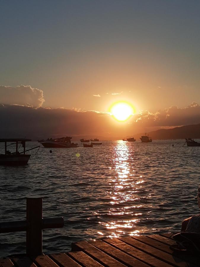 Casa Com Por Do Sol Em Canto Grande - Casa Beira Mar Bombinhas Exteriör bild