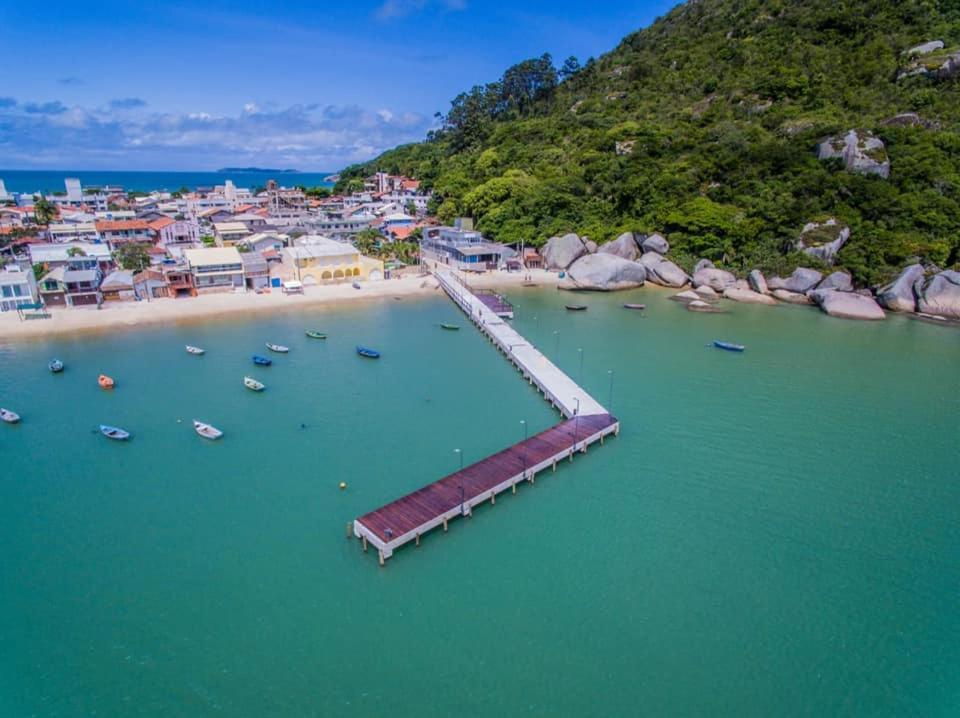 Casa Com Por Do Sol Em Canto Grande - Casa Beira Mar Bombinhas Exteriör bild